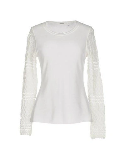 Elie Tahari Sweaters In White