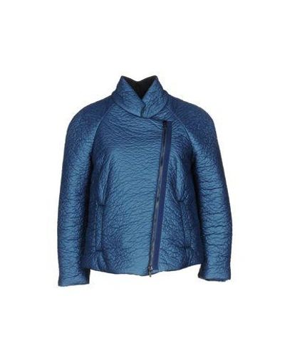 Armani Collezioni Jacket In Blue