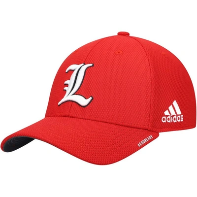 Adidas Originals Adidas Red Louisville Cardinals 2021 Sideline Coaches Aeroready Flex Hat