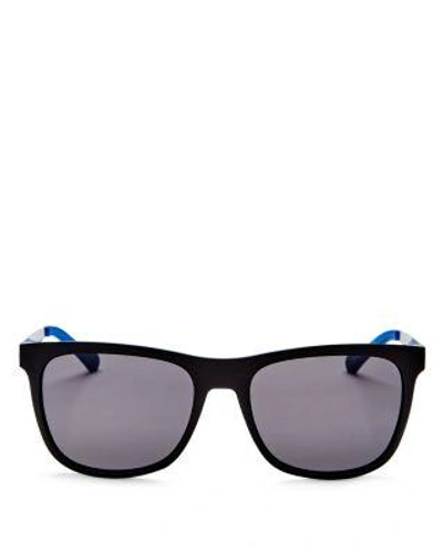 Hugo Boss Boss Men's Polarized Square Sunglasses, 54mm In Matte Black