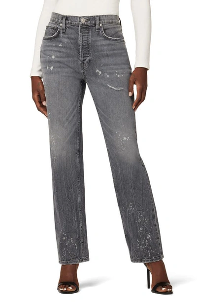 Hudson Thalia Loose Fit Rolled Cuff Ankle Jeans In Karma