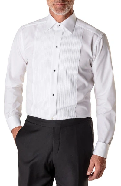 Eton Contemporary-fit Pleated Bib Formal Shirt In White