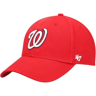 47 ' Red Washington Nationals Legend Mvp Adjustable Hat