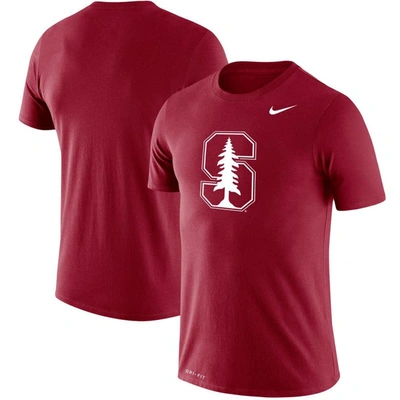Nike Stanford Cardinal Primetime Evergreen Logo  Men's College T-shirt In Red