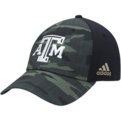 Adidas Originals Men's Adidas Camo Texas A&m Aggies Military-inspired Appreciation Flex Hat