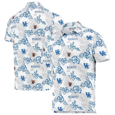 Reyn Spooner White Kentucky Wildcats Performance Polo