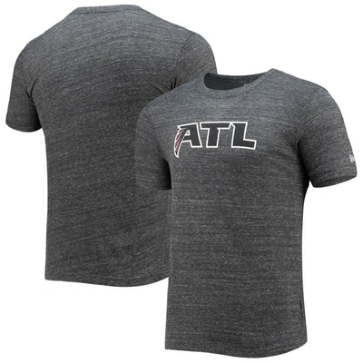 New Era Black Atlanta Falcons Alternative Logo Tri-blend T-shirt