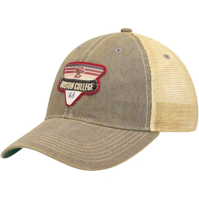Legacy Athletic Grey Boston College Eagles Legacy Point Old Favorite Trucker Snapback Hat
