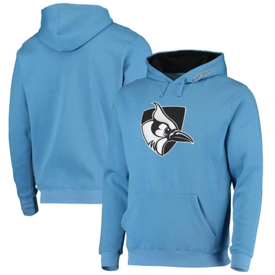 Colosseum Light Blue Johns Hopkins Blue Jays Arch And Logo Pullover Hoodie