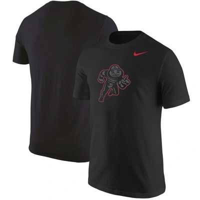 Nike Black Ohio State Buckeyes Mascot Logo Color Pop T-shirt