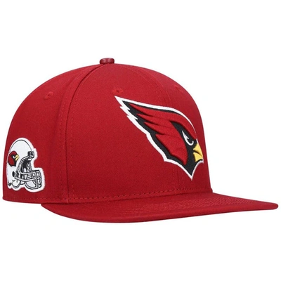 Pro Standard Men's  Cardinal Arizona Cardinals Logo Ii Snapback Hat