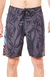 Rip Curl Men's Boardwalk Barrel Killa Shorts In Black