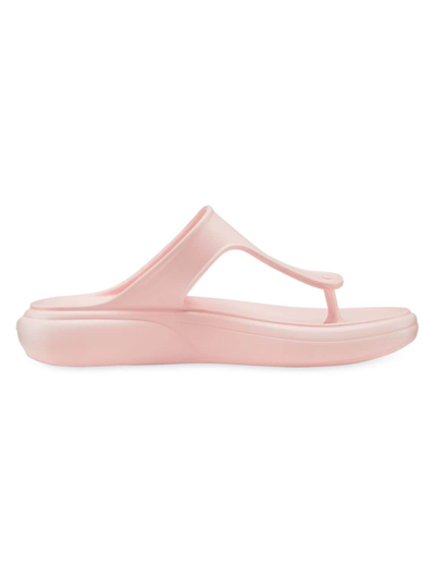 Stuart Weitzman Stuflex Thong Eva Slide Sandals In Pink