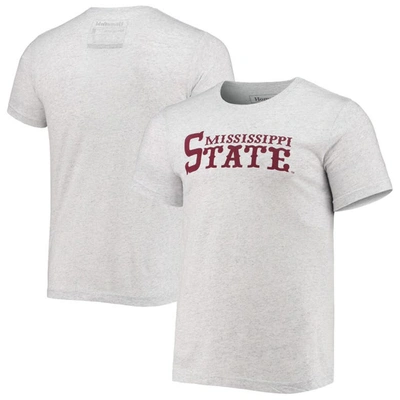 Homefield White Mississippi State Bulldogs Vintage Baseball T-shirt