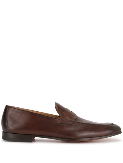 Magnanni Ramiro II Apron Toe Brown Penny Loafers Ramiro II Men main image 3