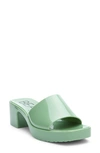 Coconuts By Matisse Wade Slide Sandal In Green