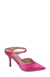 Linea Paolo Yvonne Pointed Toe Mule In Hot Pink