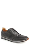 Magnanni 'cristian' Sneaker In Grey Leather