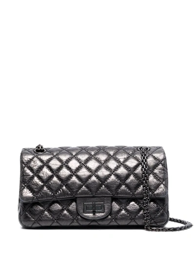 Pre-owned Chanel 2008 2.55 Shoulder Bag In Black