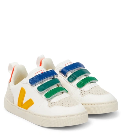 Veja Unisex Multi Color Sneakers - Walker, Toddler, Little Kid In White |  ModeSens
