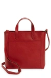 Madewell The Small Transport Crossbody Bag In Pomegranate Seed