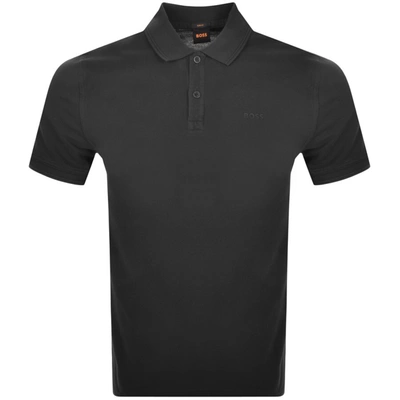Boss Casual Boss Prime Polo T Shirt Black