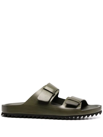 Officine Creative Crossover-strap Detail Sandals In Green