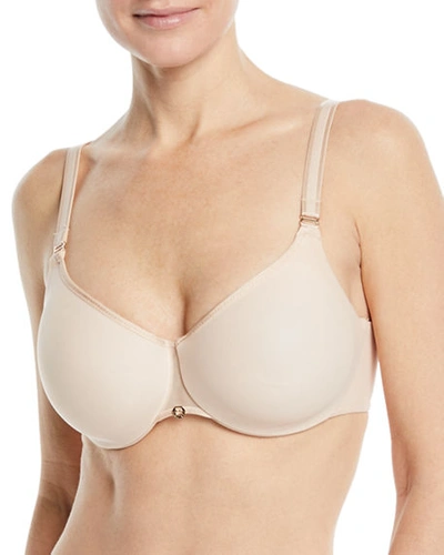 Chantelle C Magnifique Sexy Seamless Unlined Minimizer Bra In Skin Rose