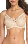 Wacoal Retro Chic Full-figure Underwire Bra 855186, Up To I Cup In Toast