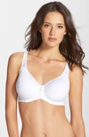 Wacoal Basic Beauty Full-figure Spacer Underwire T-shirt Bra In White