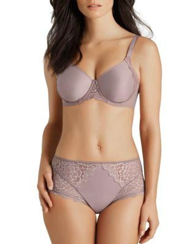 Simone Perele Caresse Full-figure Minimizer Bra In Sand