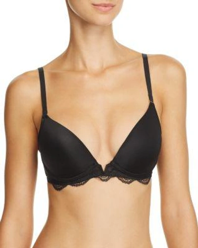 Natori Demure Contour Convertible Underwire Bra In Black
