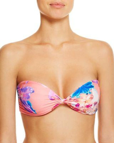 6 Shore Road By Pooja Blanca Bikini Top In Peach Bloom