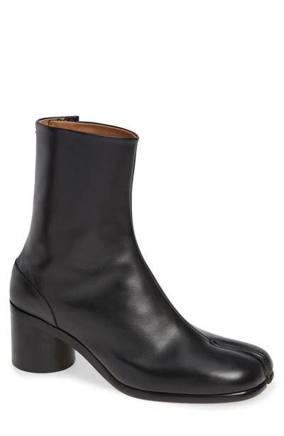 Mm6 Maison Margiela Maison Margiela Tabi Split Toe Boot In Black