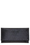 Nina Crystal Clutch In Black