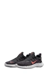 Nike Free Rn 5.0 2021 Running Shoe In Black/ Magic Ember/ Purple