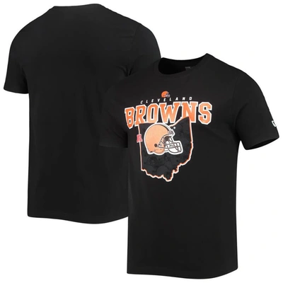 New Era Black Cleveland Browns Local Pack T-shirt