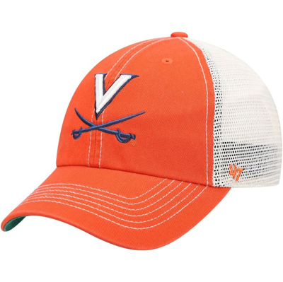 47 ' Orange Virginia Cavaliers Trawler Trucker Snapback Hat