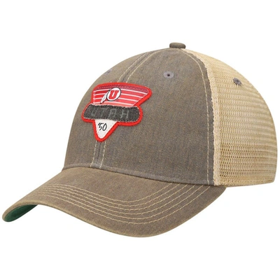 Legacy Athletic Grey Utah Utes Legacy Point Old Favorite Trucker Snapback Hat