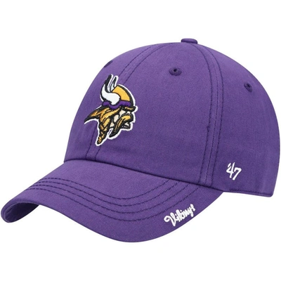 47 ' Purple Minnesota Vikings Miata Clean Up Primary Adjustable Hat