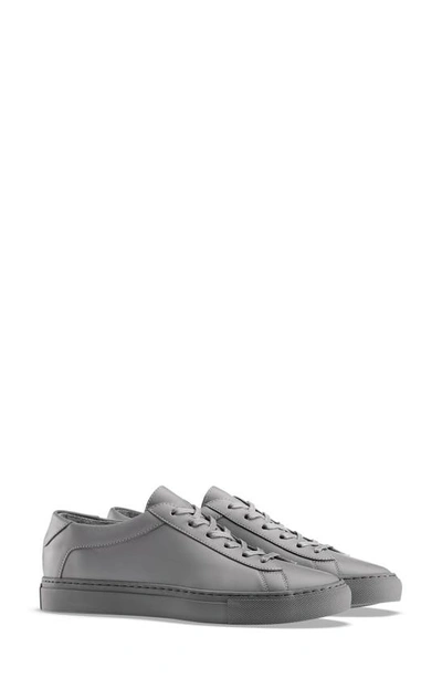 Koio Capri Leather Sneaker In Grey