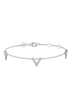 Hueb Bestow V-station Bracelet In White Gold