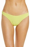 Seafolly Sea Dive Bikini Bottoms In Wild Lime