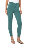 Liverpool Abby High Waist Ankle Skinny Jeans In Shale Green