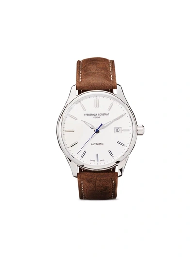 Frederique Constant Classics Index Automatic 40mm In Weiss