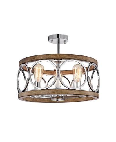 Home Accessories Shacer Indoor Chandelier With Light Kit In Chrome