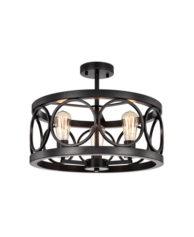 Home Accessories Shacer Indoor Chandelier With Light Kit In Black