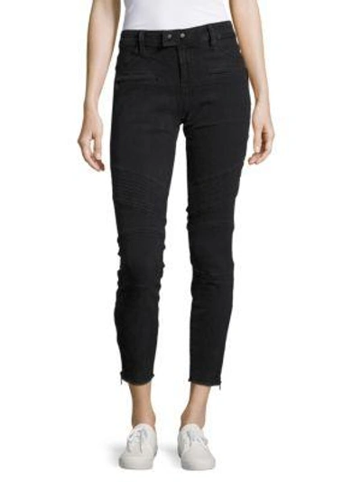 Dl1961 Cropped Moto Jeans In Bandit