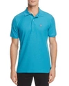 Psycho Bunny Short Sleeve Regular Fit Polo Shirt In Teal