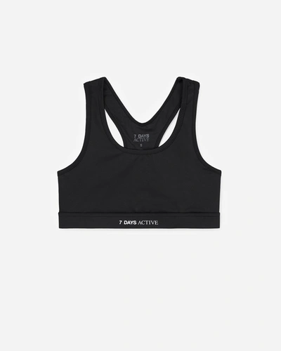 7 Days Active Kk Bra - Heavy In Black